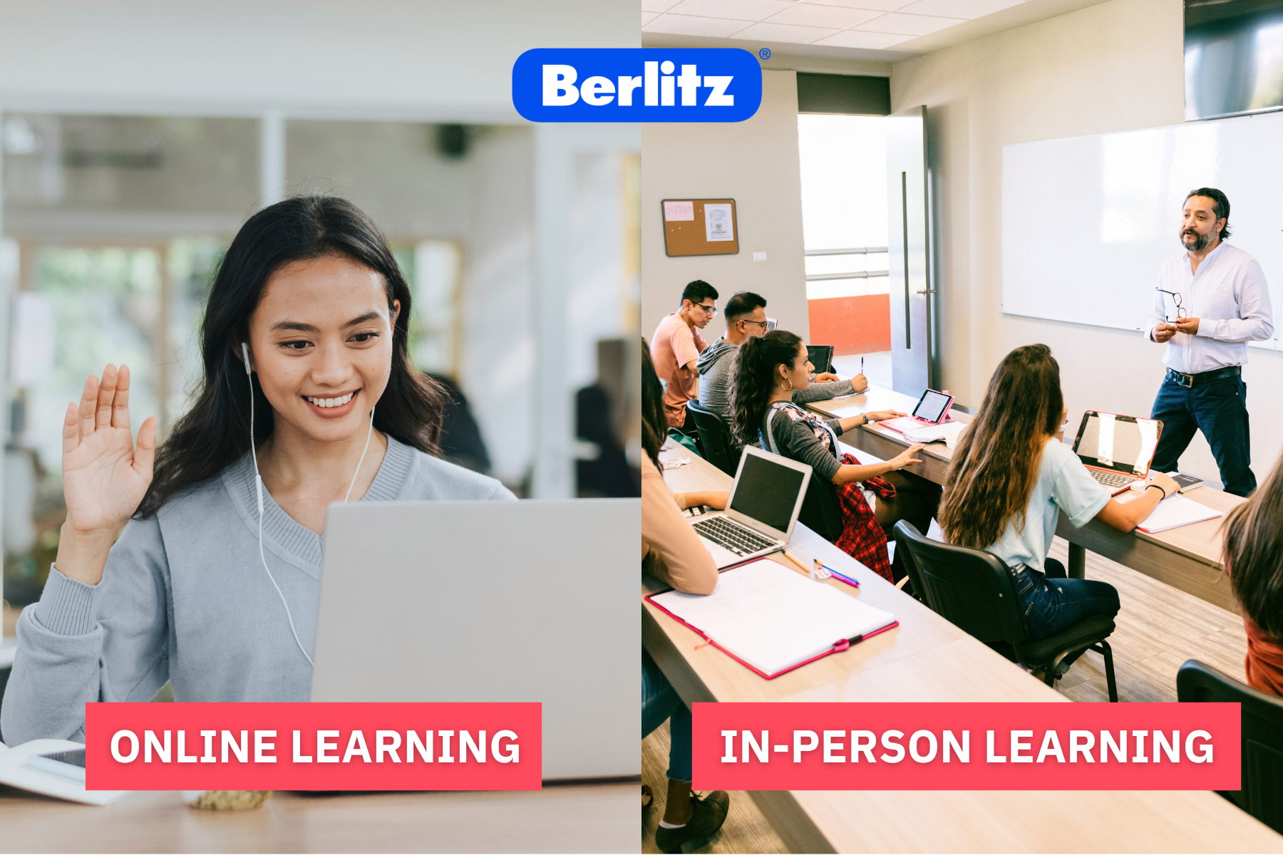 Peson Learning In-person vs. Online: Which Learning Style Suits You Best? – Berlitz ...