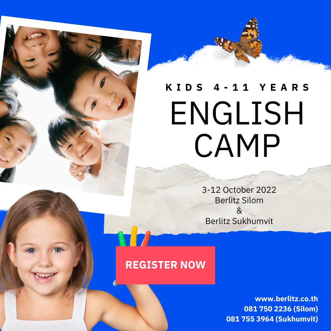 English summer camp with Berlitz Thailand